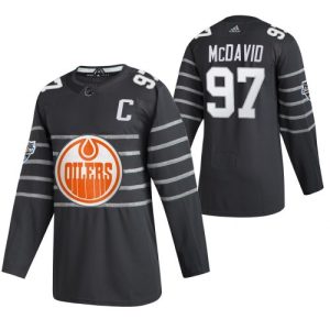 Edmonton Oilers Pelipaita Connor McDavid #97 Valkoinen 2020 NHL All Star